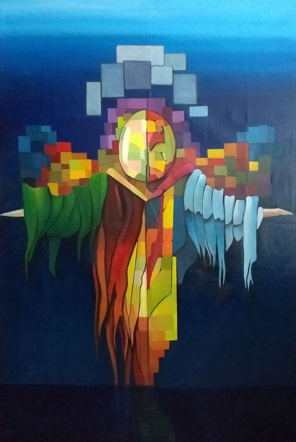 Pintura Contemporánea Cuatro estaciones, Oleo sobre tela